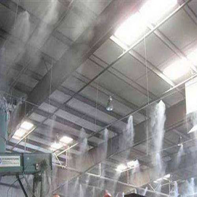 泸州水泥厂料仓喷淋降尘定制化方案 高压雾森降尘系统
