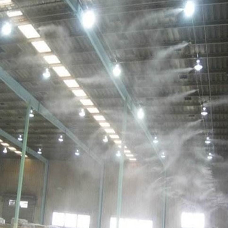 昆明破碎车间喷淋降尘定制化方案 高压雾森降尘系统