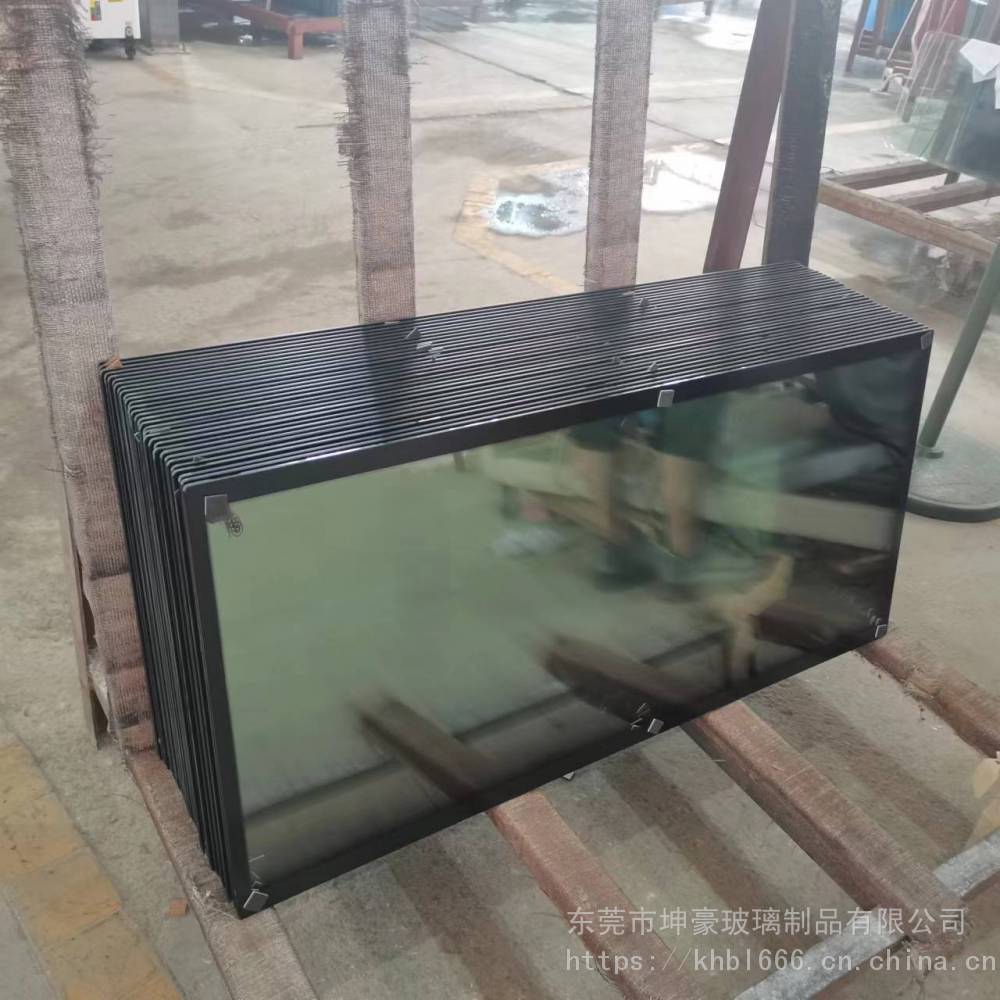 东莞钢化玻璃厂家加工5mm广告机保护屏玻璃来图来样定制加工