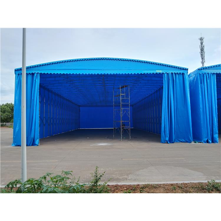 沈阳篮球场推拉雨棚定制 遮阳雨棚 结构可靠性高