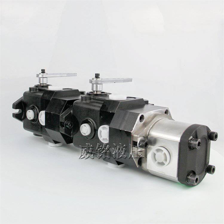 串联高压进口双联柱塞泵TOMIW液压制造PUMP闭式行走泵