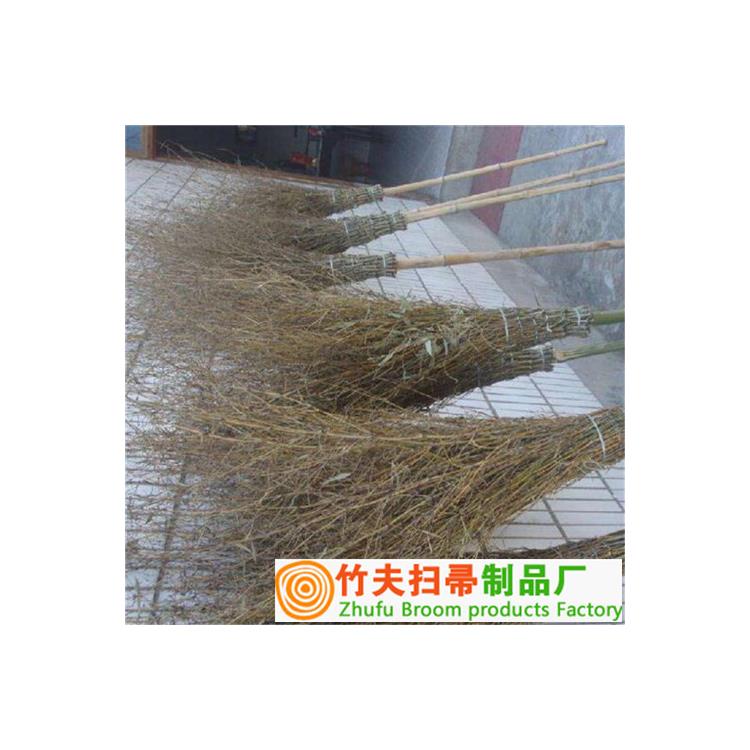中国竹扫帚之乡 结实耐用 能扫能推 户外清洁好帮手