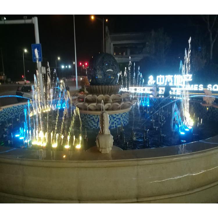 吕梁公园喷泉