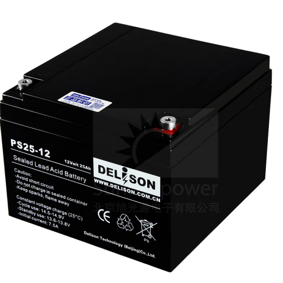 德利森蓄电池PS25-12 12V2H价格厂家报价