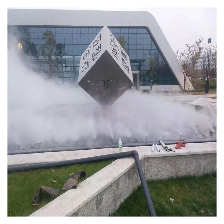 广州小区雾喷设备 假山造雾系统 增湿除尘功能好