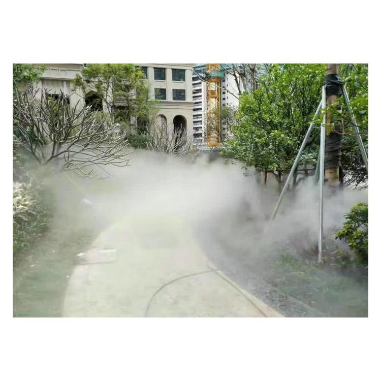 济南高压造雾设备 假山喷雾设备 模拟自然雾的效果