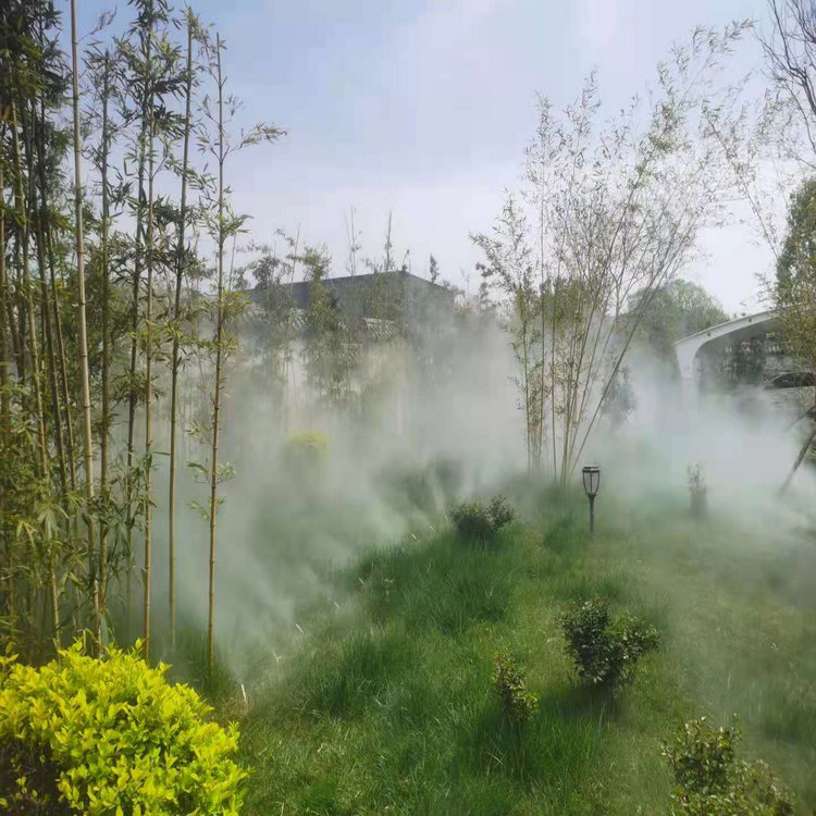 济南公园冷雾设备 河道冷雾设备 还原生态自然环境