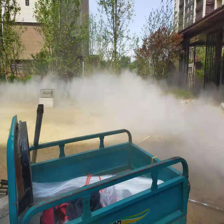 杭州售楼处雾森系统 旅游景区人工造雾设备 改善空气质量