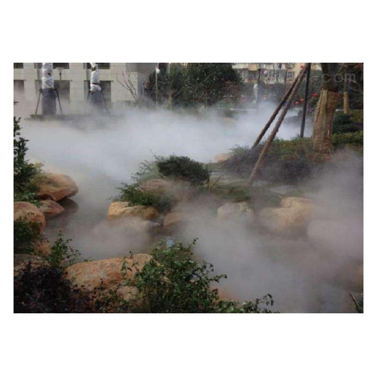杭州景观造雾工程 园林造雾设备 模拟自然雾的效果