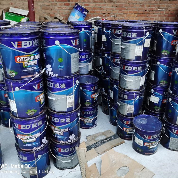 苏州回收红丹防锈漆 钢结构涂装油漆收购