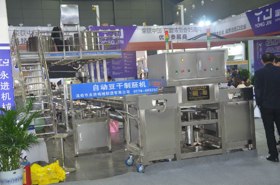 安庆豆腐干机生产线 一人即可轻松生产豆干 自动化豆干机设备