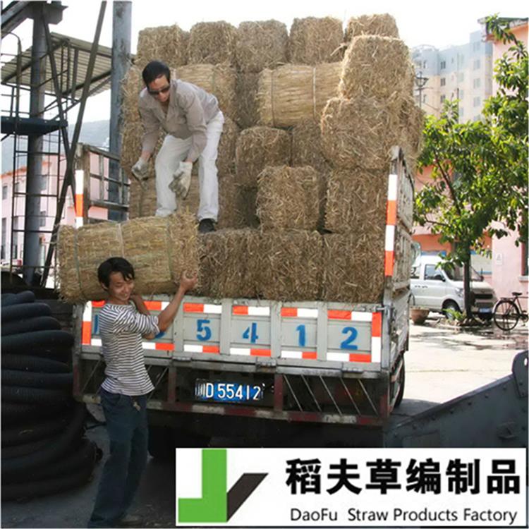 斗草袋装罐装区别 稻草分布均匀 可回收处理