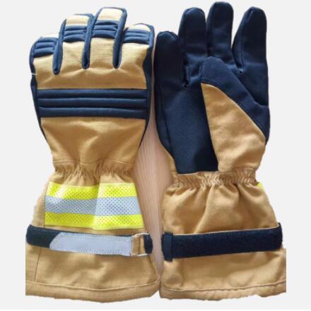 fangzhan2-A黄色抢险救援手套 消防救援攀爬消防员手套