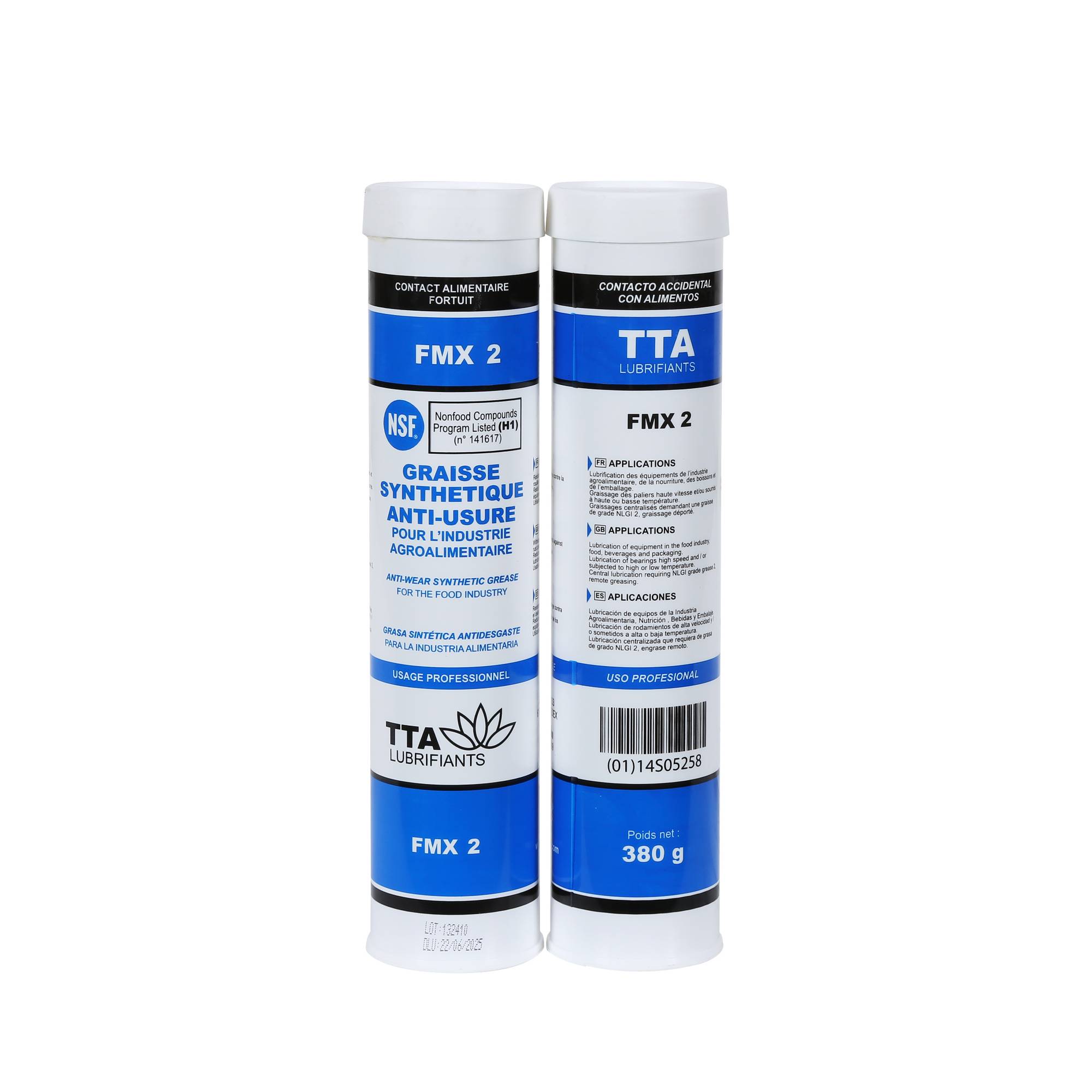法国TTA食品级润滑脂FMX 2