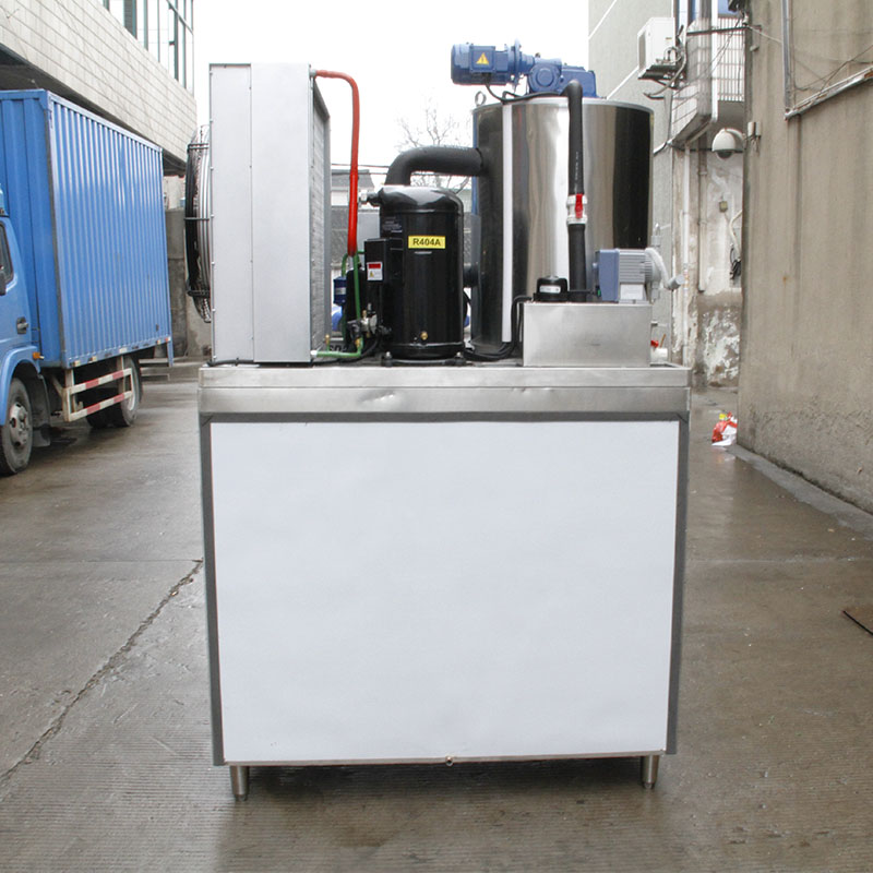 柯普诺大型制冰机片冰屠宰场海鲜市场远洋捕捞1.5T冷链冰块杨