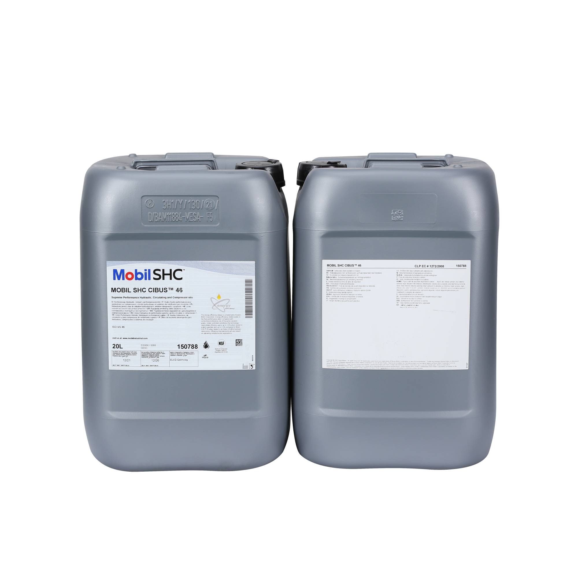 供应美孚食品级液压油 SHC Cibus 32/46/68用于液压和真空泵应用环境的高性能液体