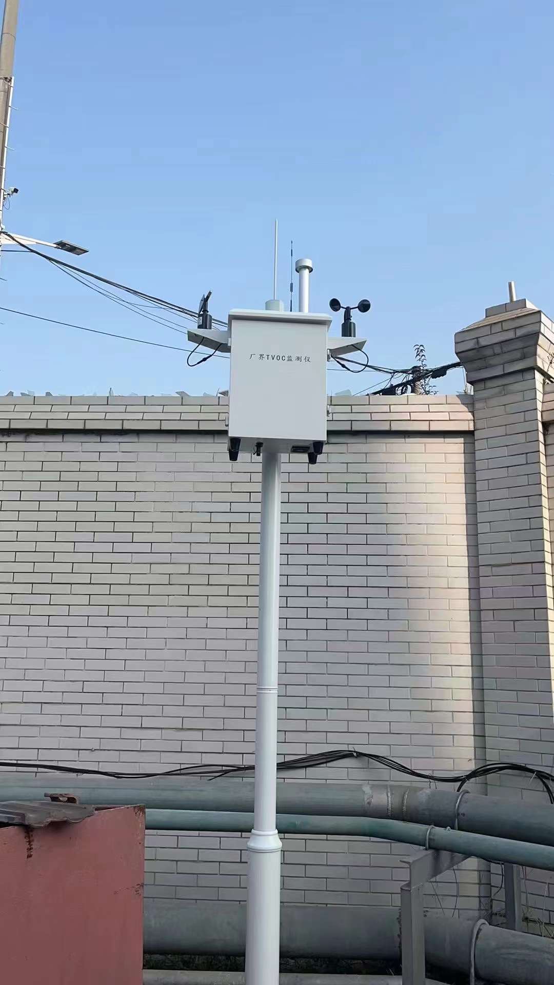 云南污水厂恶臭气体气自动监测系统 免维护自动供网供电
