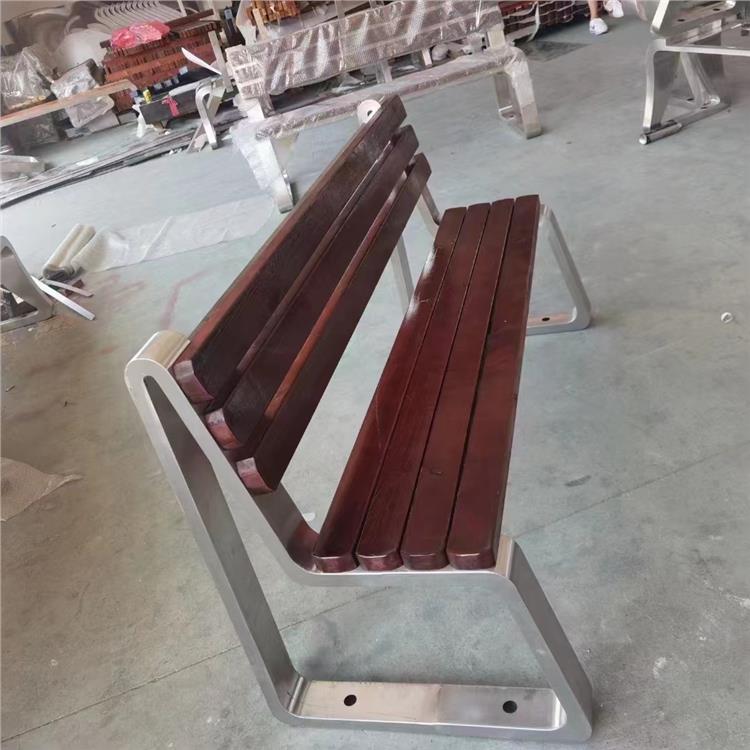 包头不锈钢园林椅生产厂家 承重力强 不锈钢坐凳