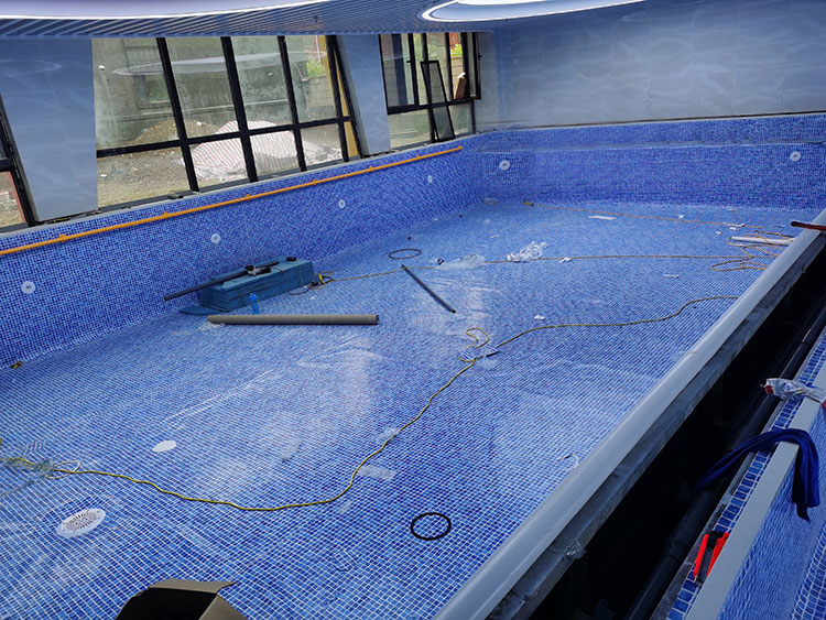 室内恒温装配式泳池可定制 钢结构拼装泳池快速简单 拼装式户外泳池