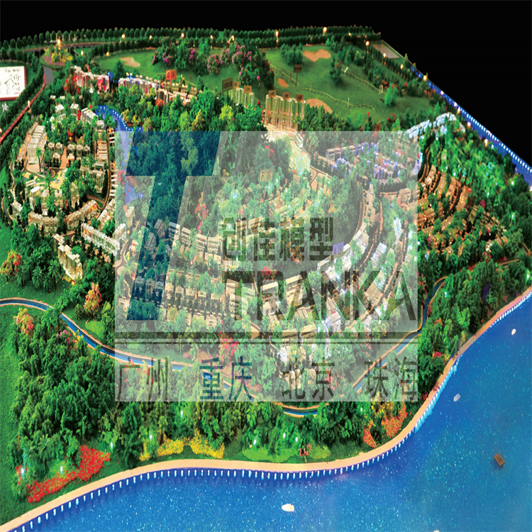 贵州房屋模型 城市规划模型设计 铝金金结构