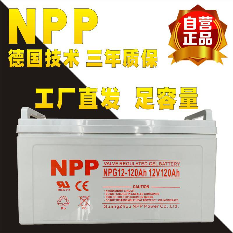 NPP耐普蓄电池NPG12-38 UPS蓄电池