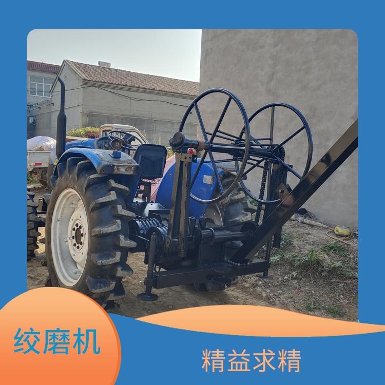拖拉机绞磨厂家 重量轻 可提升重物 方便进行野外施工