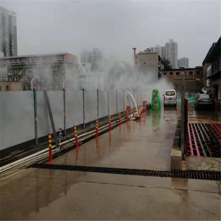 成都锦江区施工围挡喷淋系统 环保节能