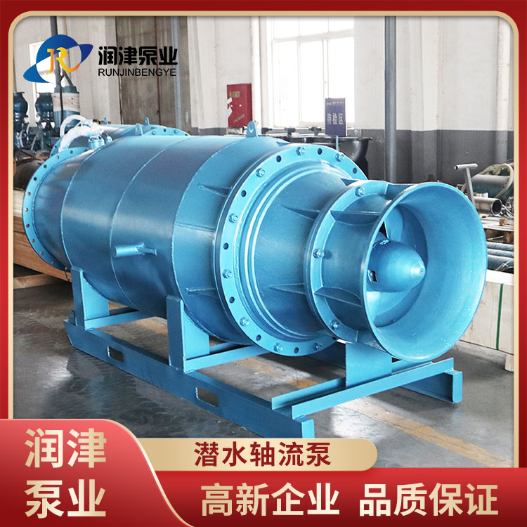 卧式潜水轴流泵 QZB轴流泵制造商 可定制生产