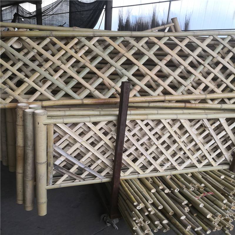 合肥蜀山pvc幼儿园围栏绿化带花园栏杆竹篱笆竹栅栏