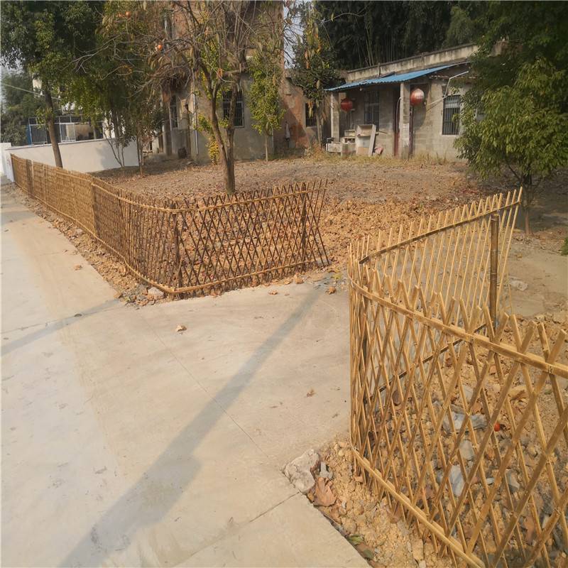 徐州泉山社区围栏pvc隔离护栏竹篱笆竹栅栏