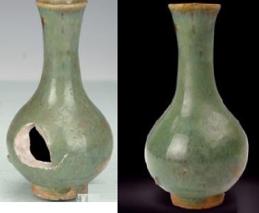 四川可靠正规技术高的古陶瓷器天珠商业无痕修复收费多少