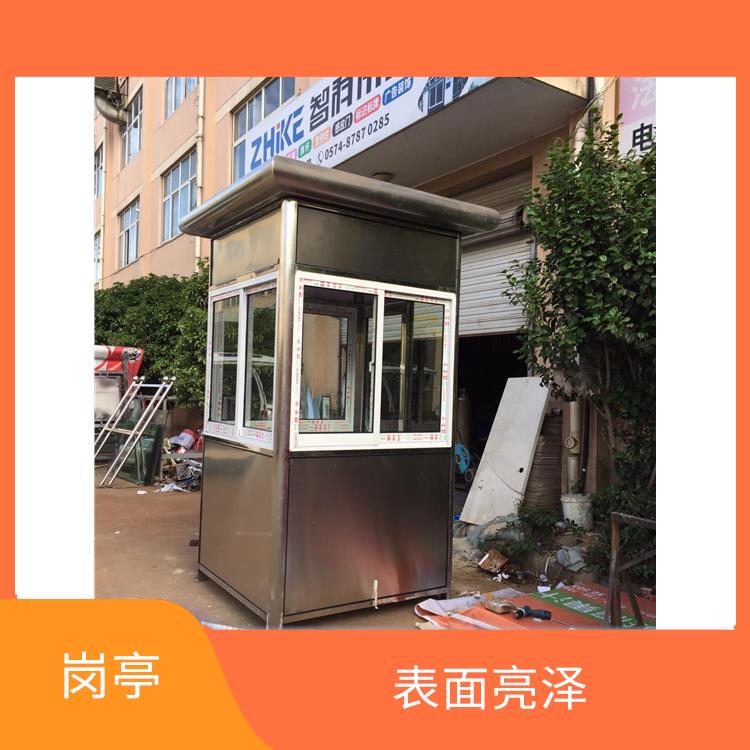 台州铝合金岗亭 表面亮泽 轻质的建筑材料