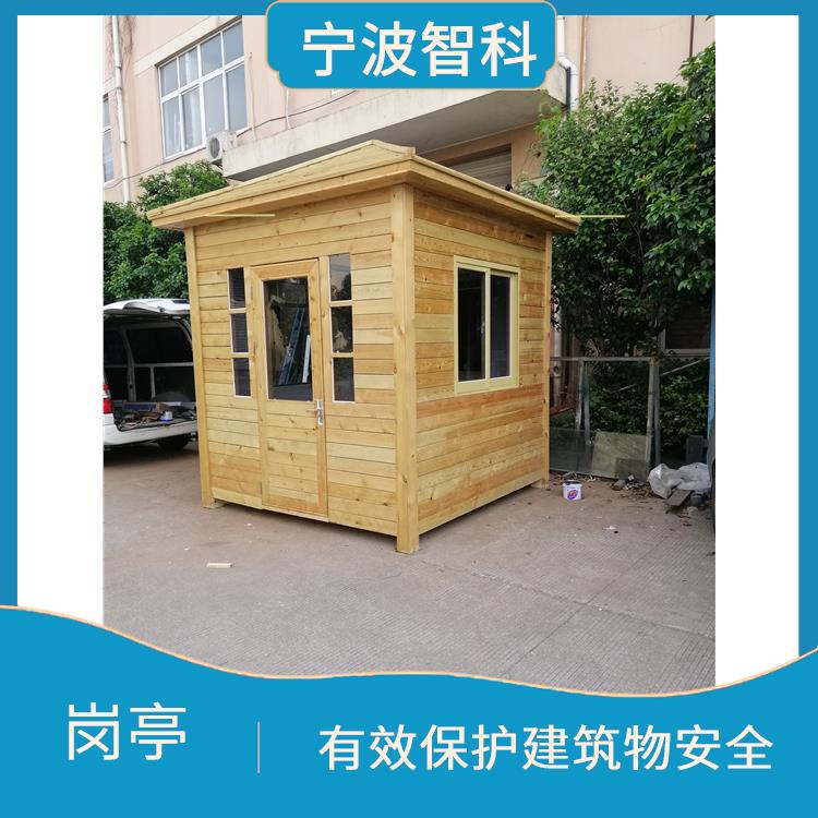 台州铝合金岗亭 表面亮泽 轻质的建筑材料