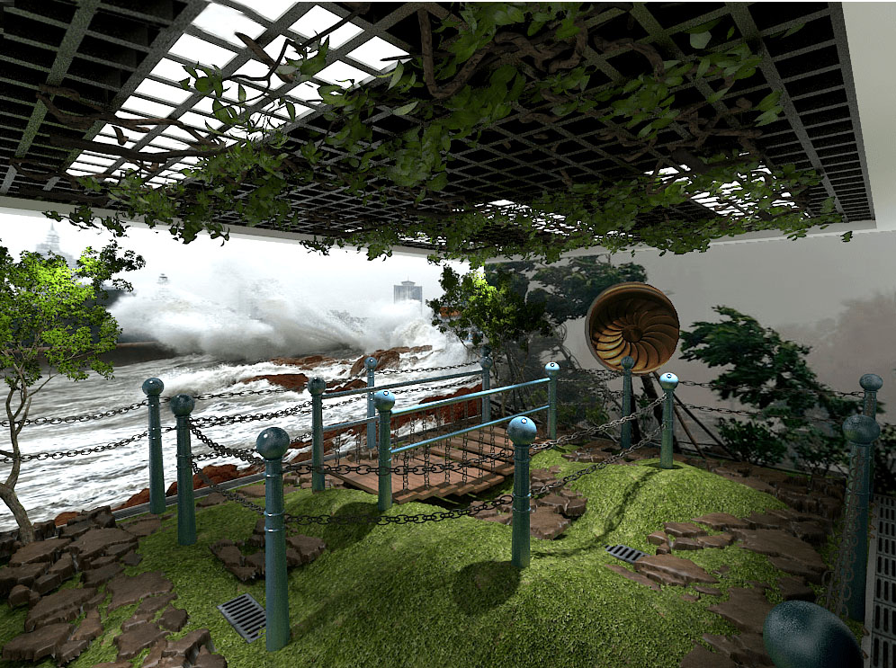 暴风雨体验馆暴风雨体验系统VR台风体验馆设备自然灾害体验馆