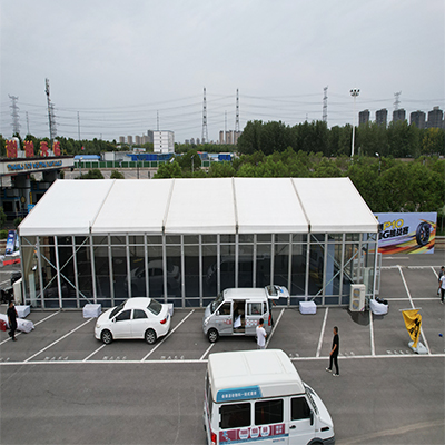 上海玻璃篷房定制厂家 大跨度透明篷房租赁 户外大型欧式篷房搭建