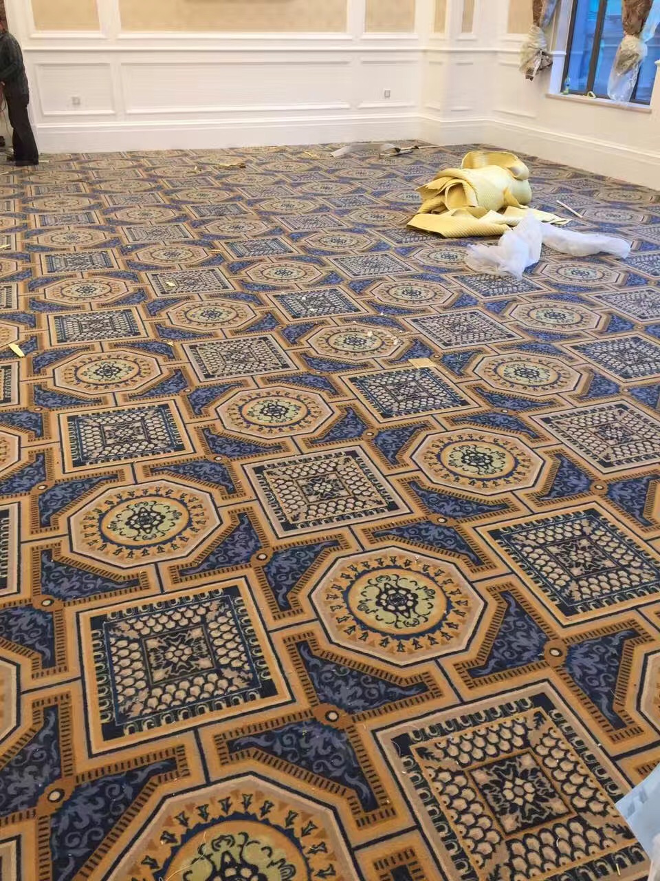 酒店地毯定制生产厂家 若兰地毯百家企业的选择