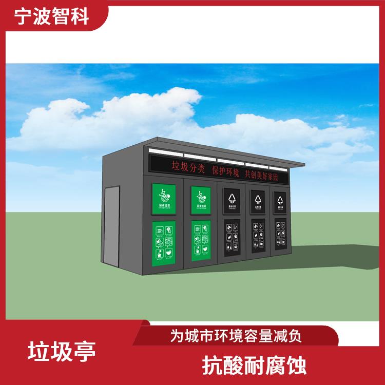 垃圾分类亭 投放灵活 降低处理成本 既环保又节约资源