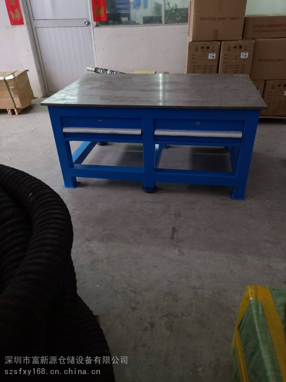 钳工修模桌生产商 车间模具检修桌 钢板桌面模具桌图片