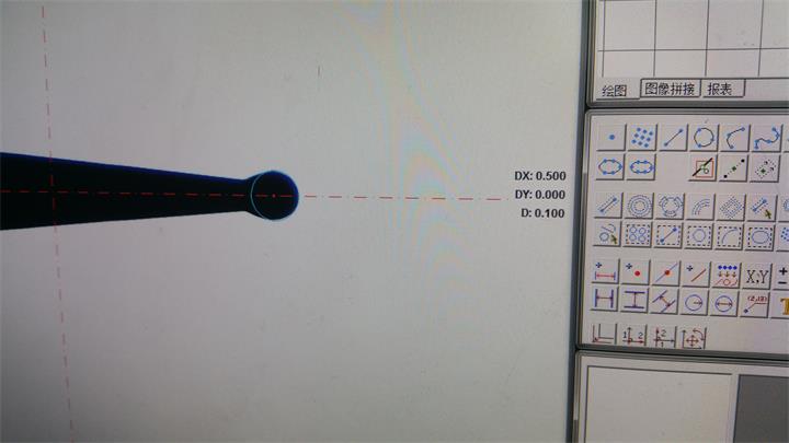 RHINE莱茵生产微小径球头铣刀R0.05直径0.1铣刀