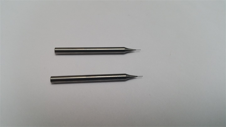 莱茵RHINE微小径圆鼻铣刀D0.2R0.02/D0.3R0.02/D0.4R0.05刀尖圆弧
