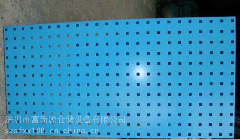 方孔挂板尺寸定做 不锈钢工具挂板生产商 1.2厚百叶挂板图片