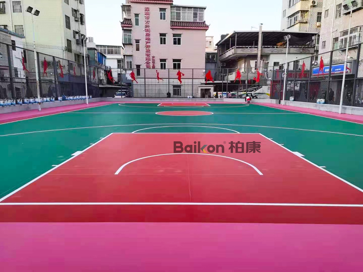 广东深圳龙华硅PU球场