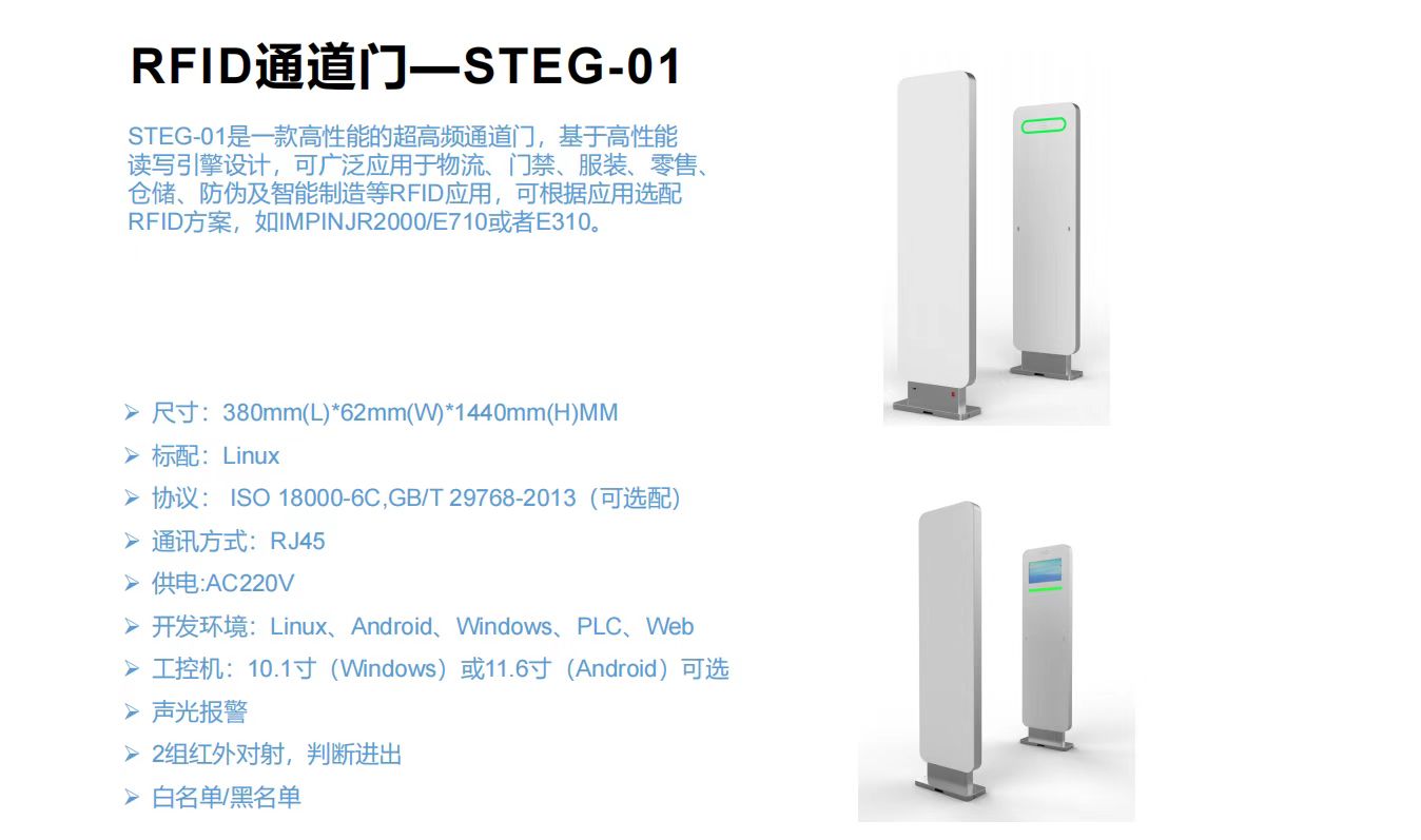 RFID門禁系統GY-MJ01 圖書檔案門禁管理 倉儲出入庫門禁管理