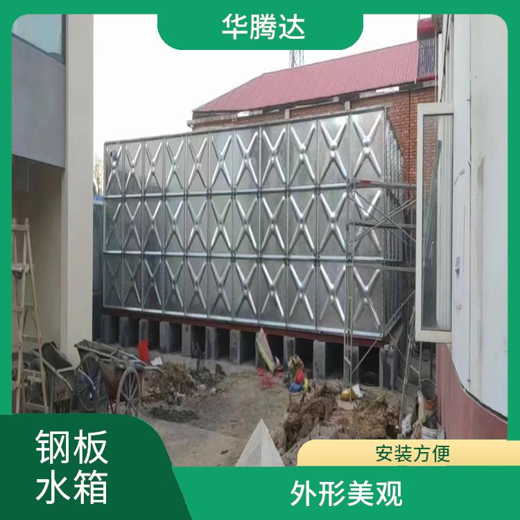 佛山拼装式镀锌钢板水箱厂家 外形美观 使用时间长