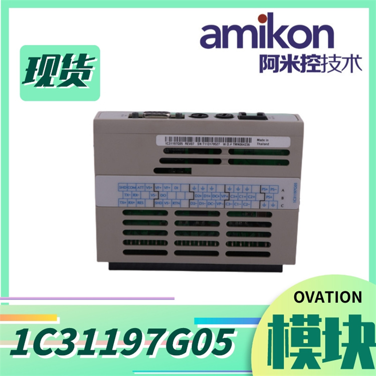 WH5-2FF 插入式双电源1X00416H01 Ovation系统