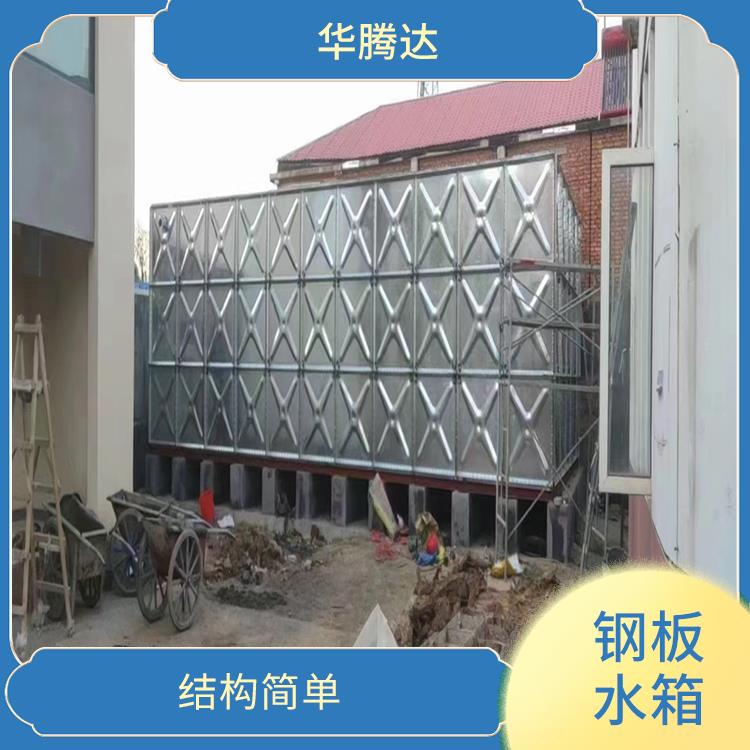 惠州拼装式镀锌钢板水箱厂家 组装方便 抗磕碰 抗撞击