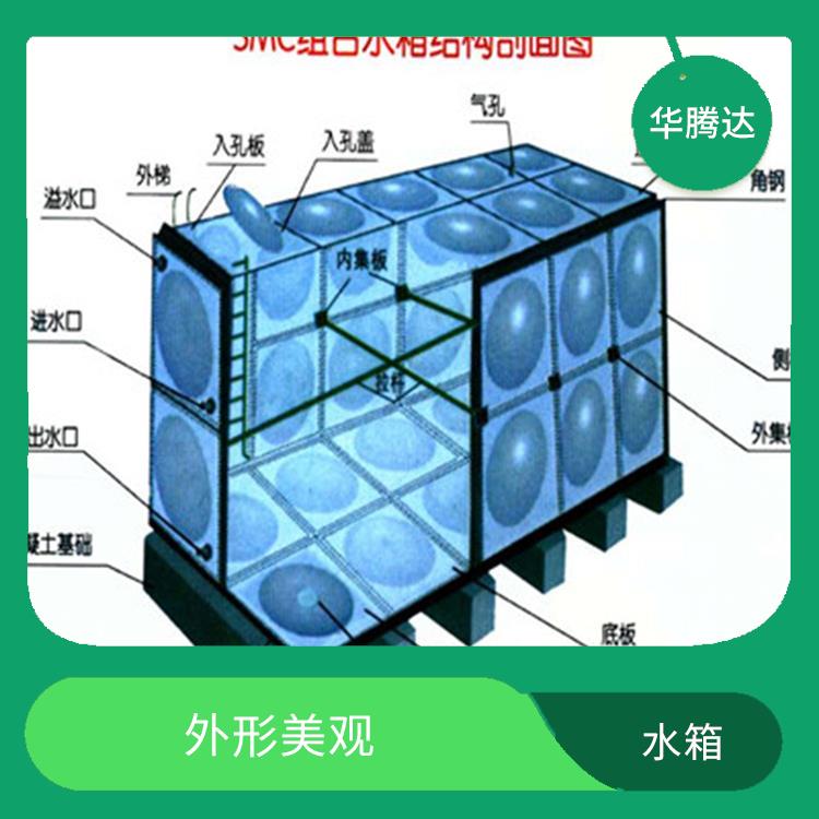 惠州玻璃鋼消防水箱 外形美觀 使用壽命長