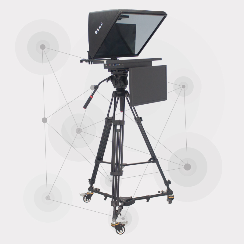 泰阳人 嵌入式提词器 22寸双屏广电级读稿器 摄像机一体式提词机