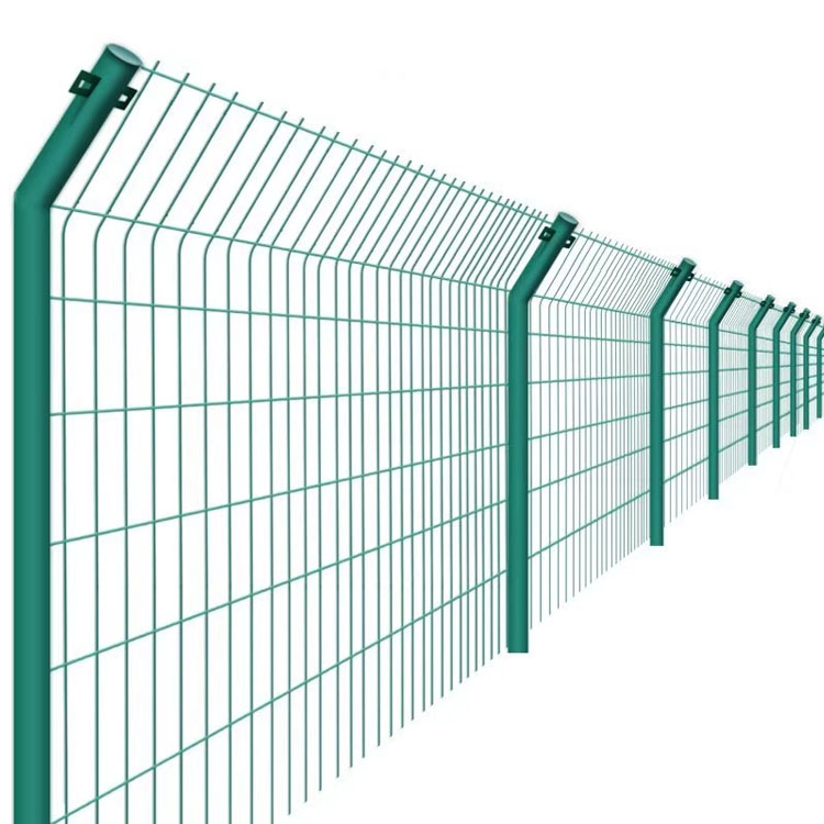 衡水安全防护双边丝护栏网包塑防锈