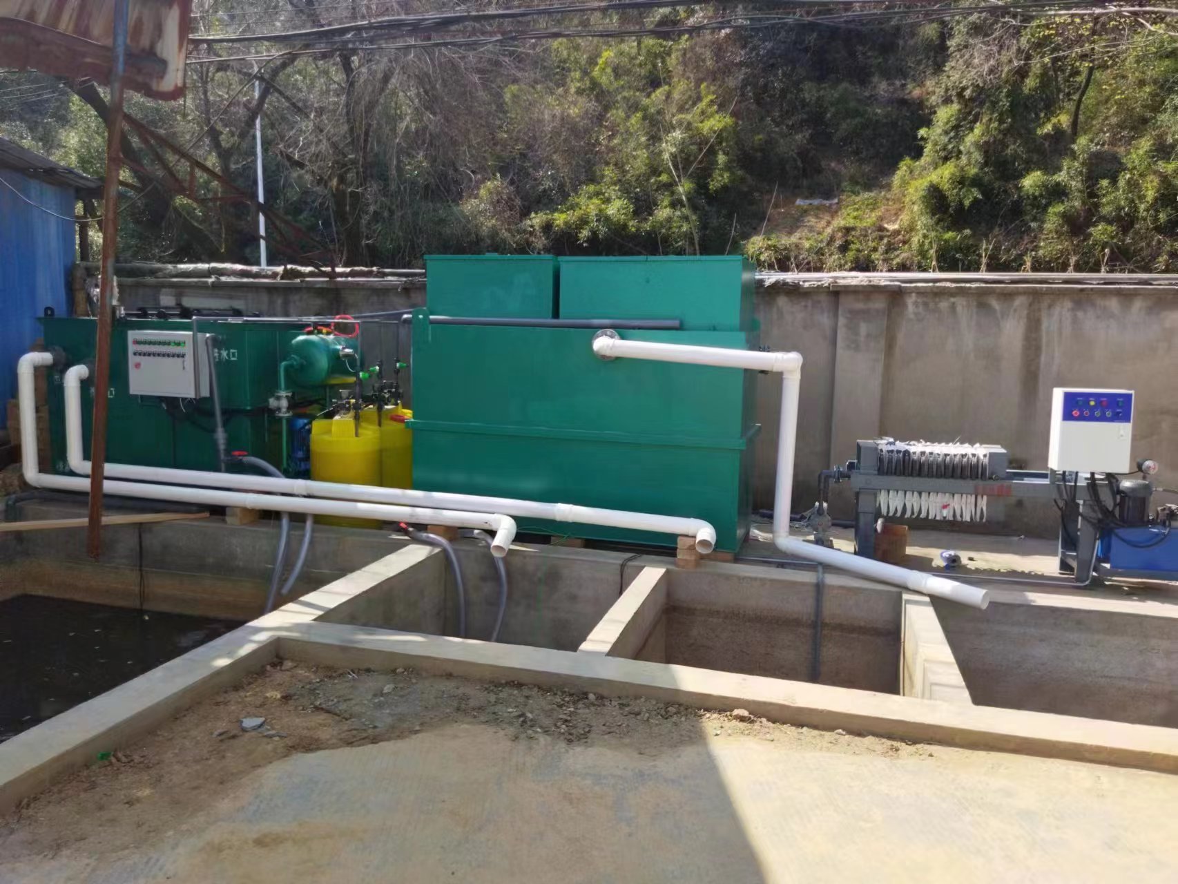 服务区地埋式污水处理装置